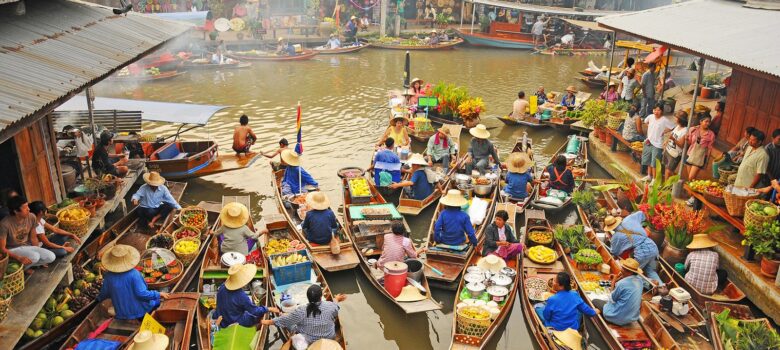 Bangkok floating market tour
