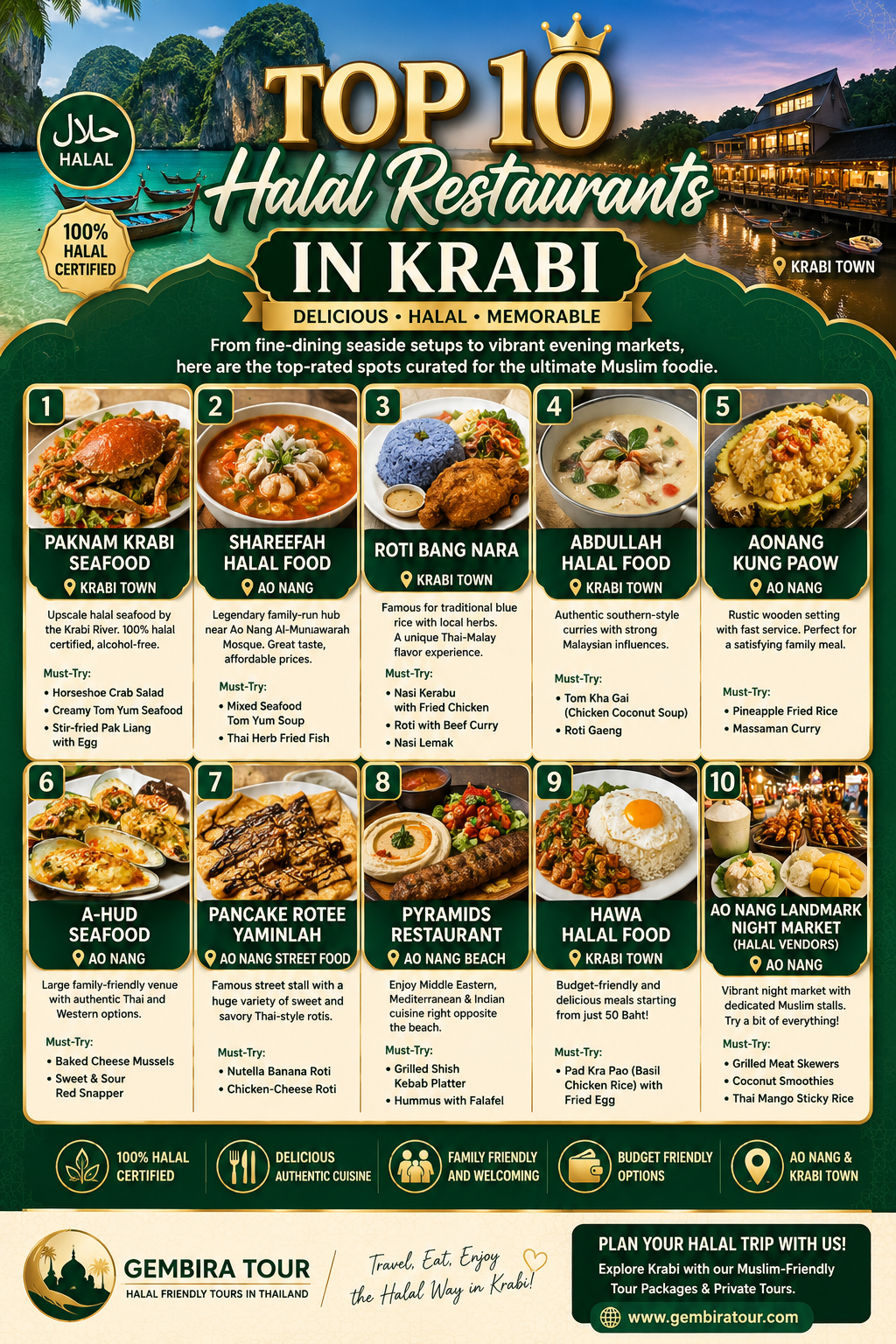 top 10 halal restaurants in krabi