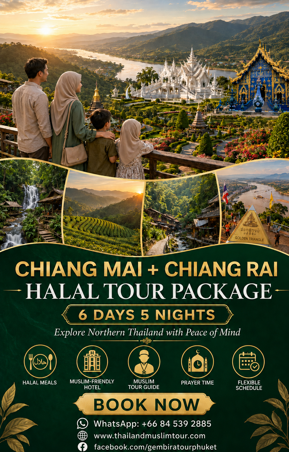 chiang mai halal tour 6d5n