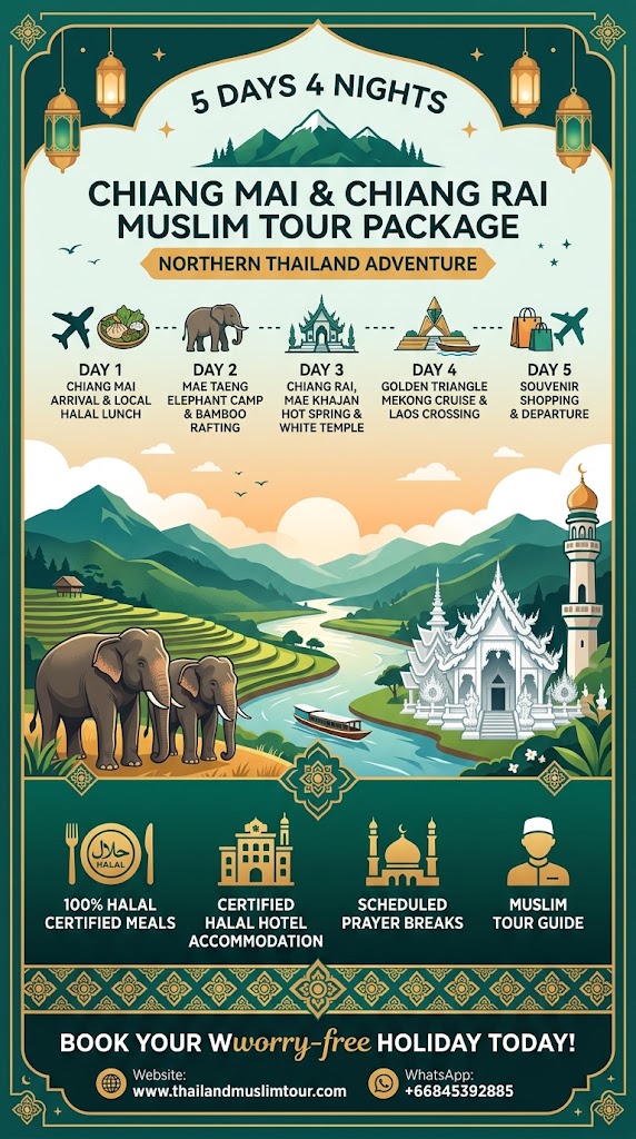 chiang mai muslim tour 5d4