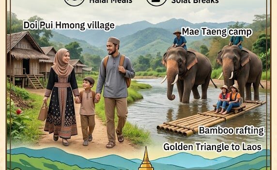 chiang mai muslim tour package 4d3n