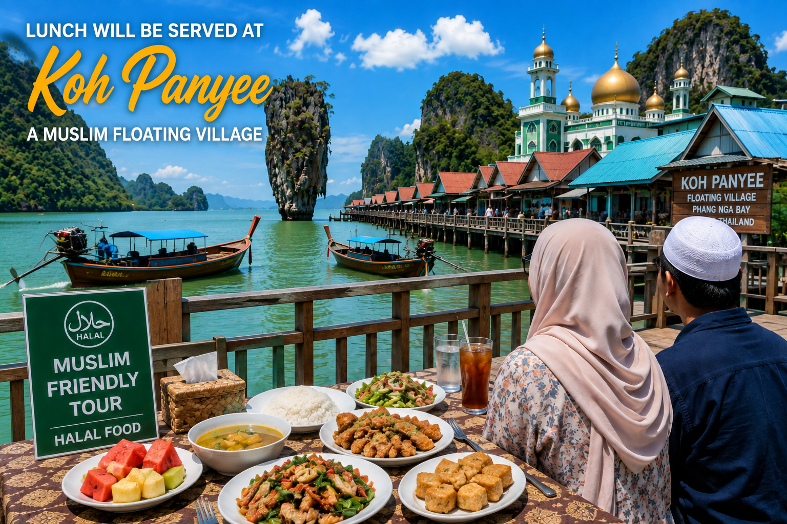 james bond island muslim tour