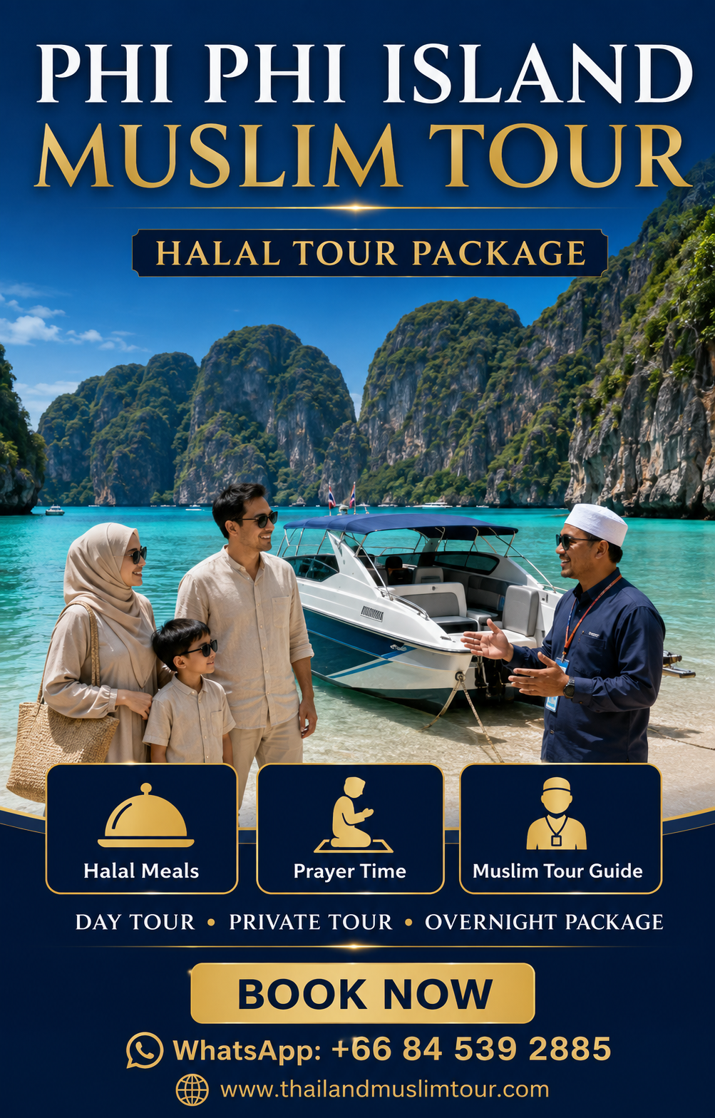 phi phi island halal tour package
